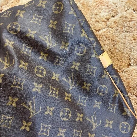 Authentic Louis Vuitton Brown Monogram Keepall Duffel Bag Final price! - Picture 10 of 15
